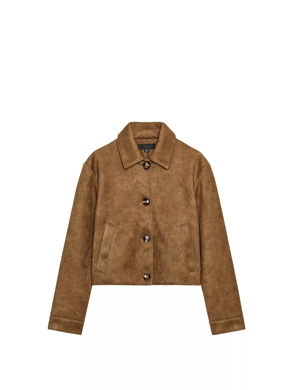 ZARA- Woman Suede look Jacket- Sz Small